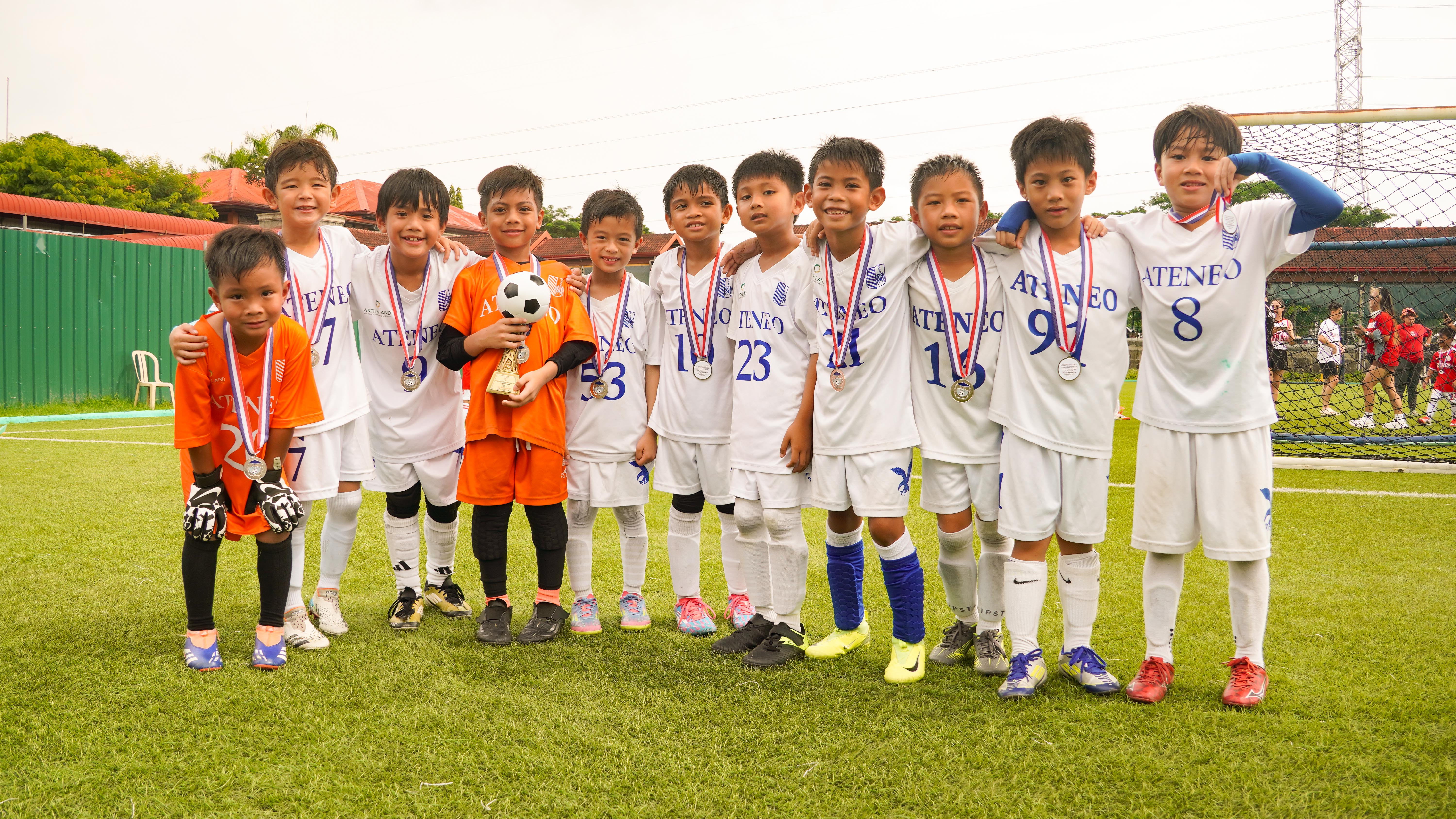From left Javi Molina, Sage Kim, Jaeden See, Nathan Garcia, Migo Vergara, Joaquin Bigalbal, Ram Victoriano, Gavin Windsor, Blaze Gonzales, Arrick Paragoso and Bastian Verzosa