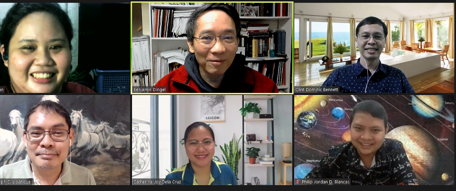Members of the Ateneo ROSES Lab together with the author.