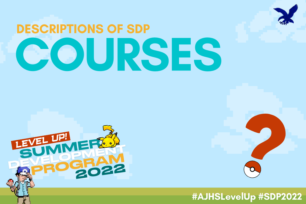 AJHS-SDP 2022 Courses- Main Poster