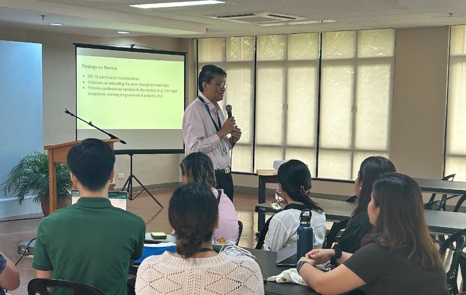 SEEDS Townhall Dr. Dela Cruz