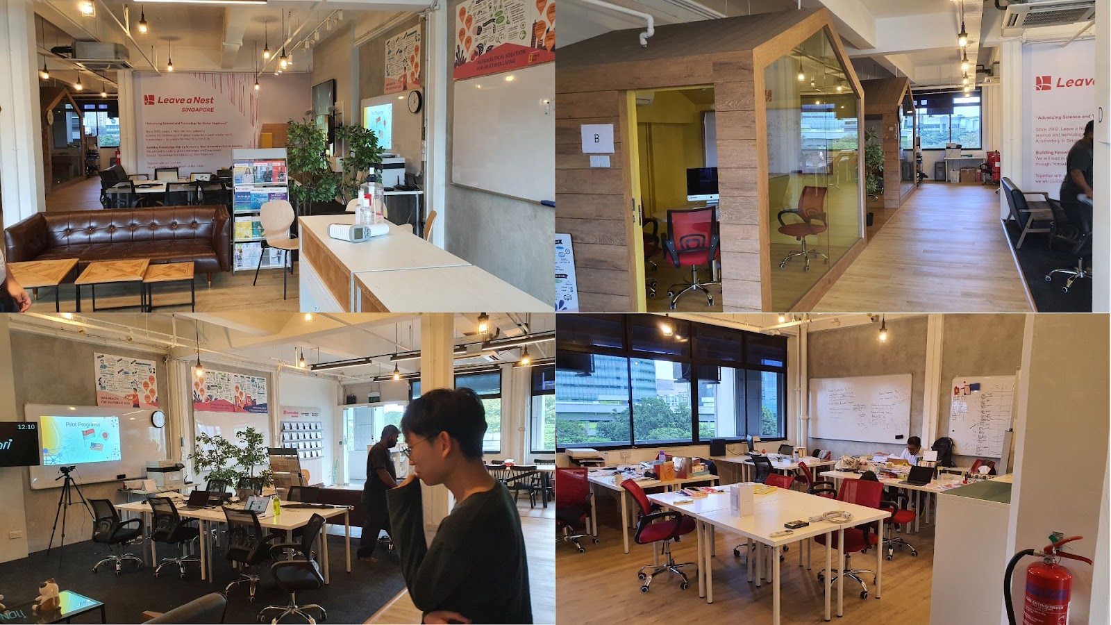 Visit to Leave a Nest Singapore Office