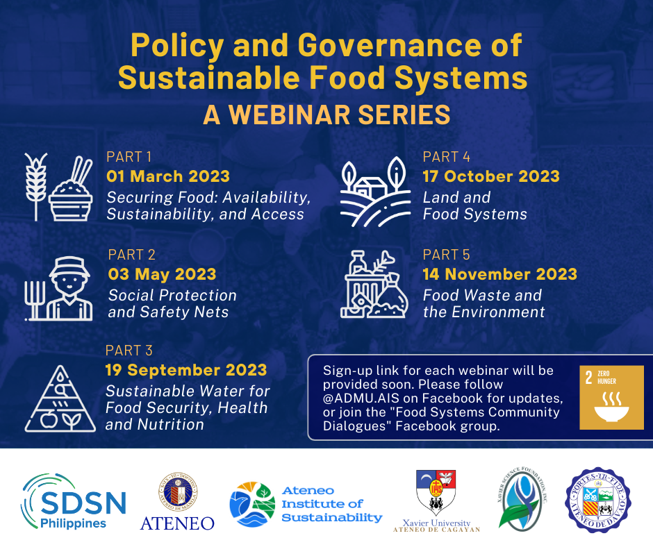 List of upcoming food systems webinars