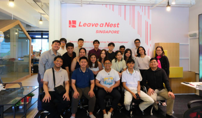 Orientation day at Leave a Nest, Singapore Office