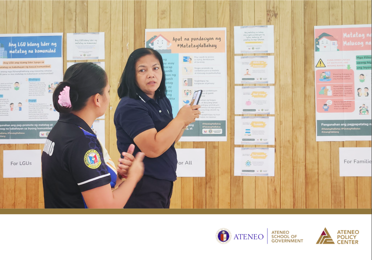 Ateneo Pilots Health Promotion Playbook, Capacitates LGU and Homeowners in Sustainable and Disaster-Resilient Housing in Ubay, Bohol