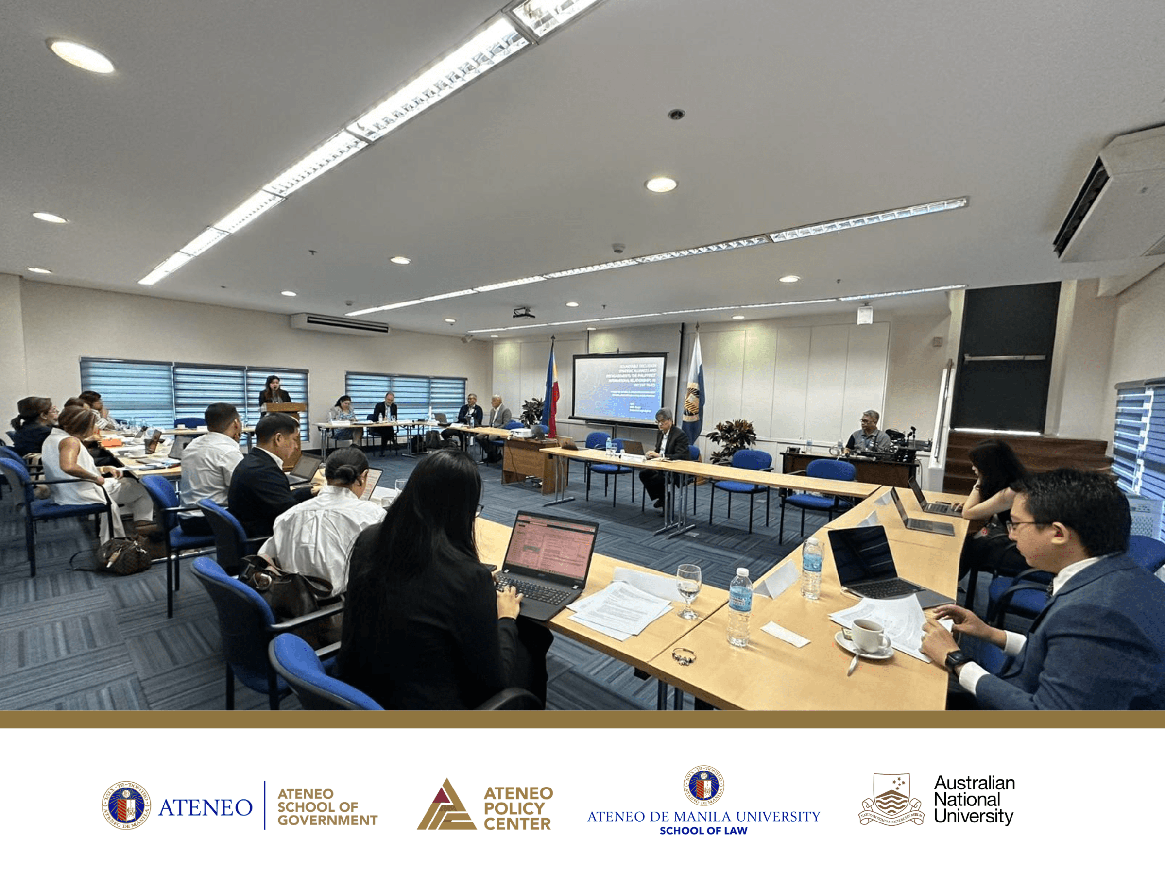 ASOG alongside with ANU and ALS conducted a Roundtable Discussion regarding the Philippines’ recent Foreign Relations