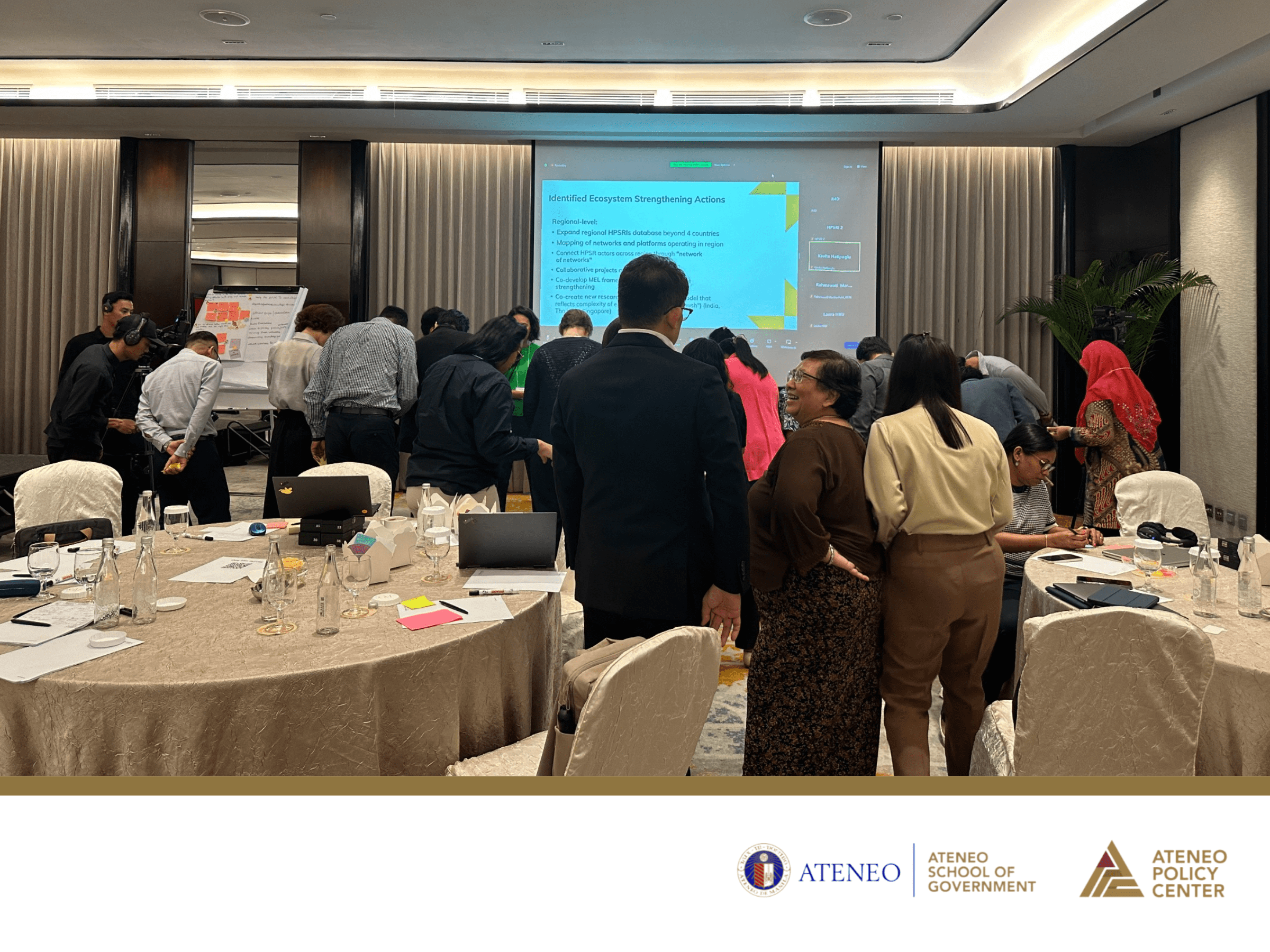 Ateneo School of Government commits as torchbearers towards strengthening health policy and systems research in Asia