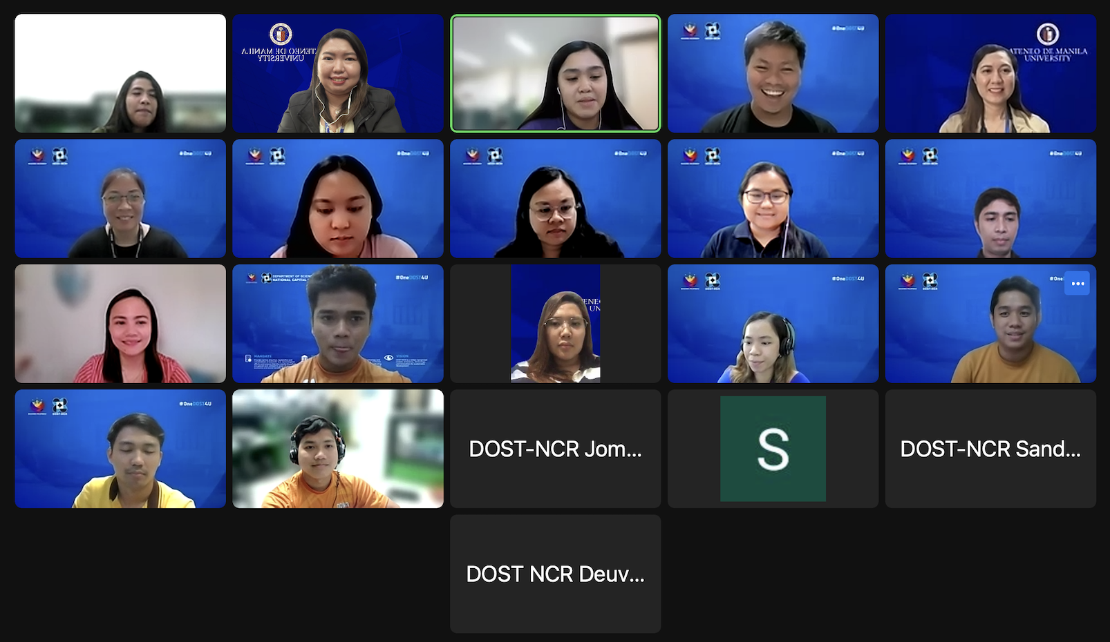 Photo: AIPO Team and DOST technical staff who attended the learning session.