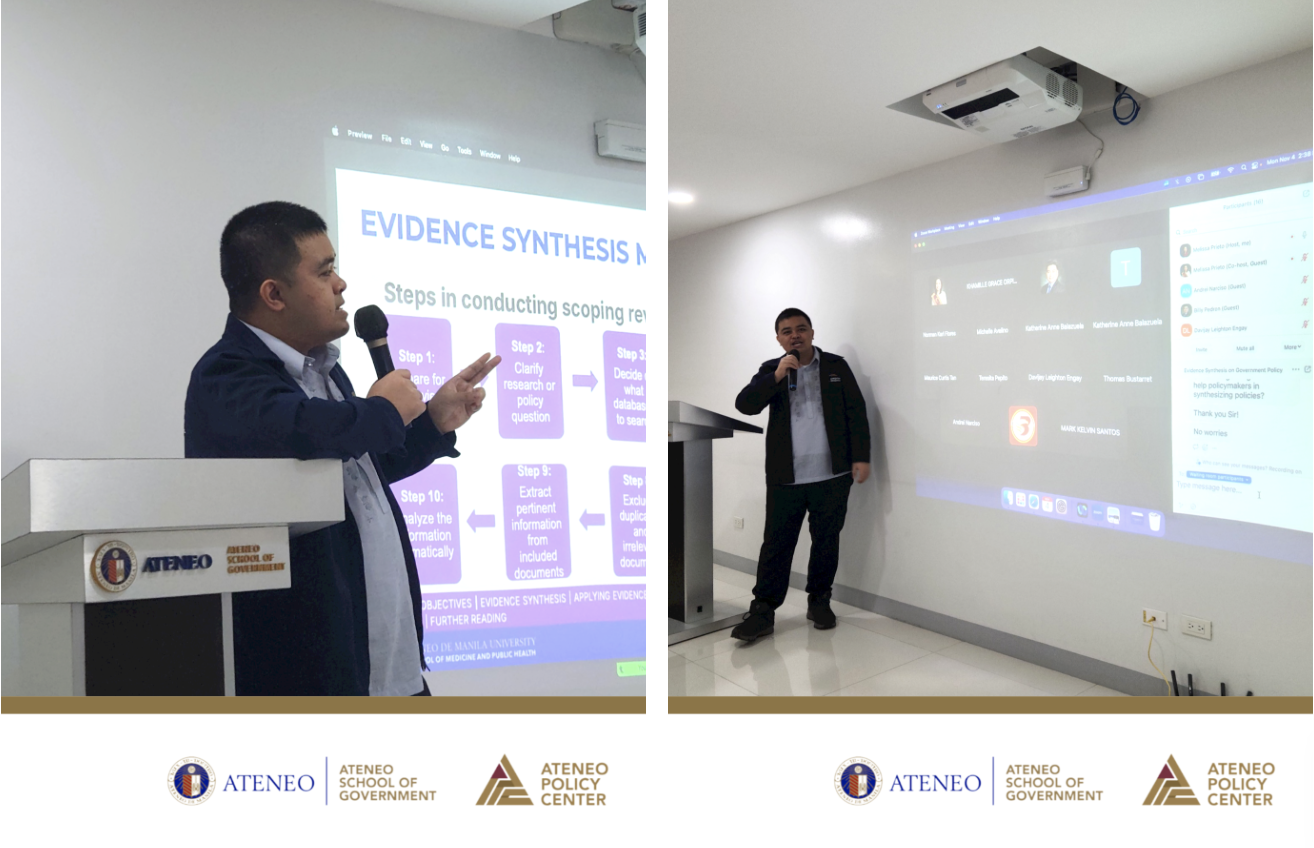 Bridging evidence and policy: Ateneo Policy Center hosts forum on evidence synthesis on government policy