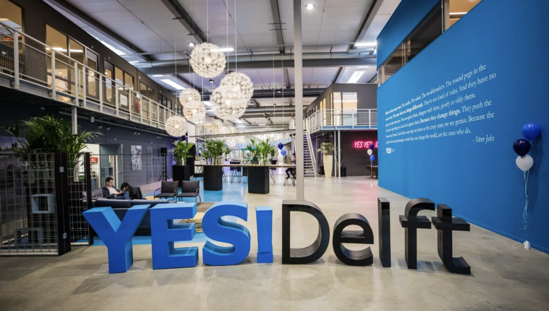 Photo of the Yes! Delft Incubation Center
