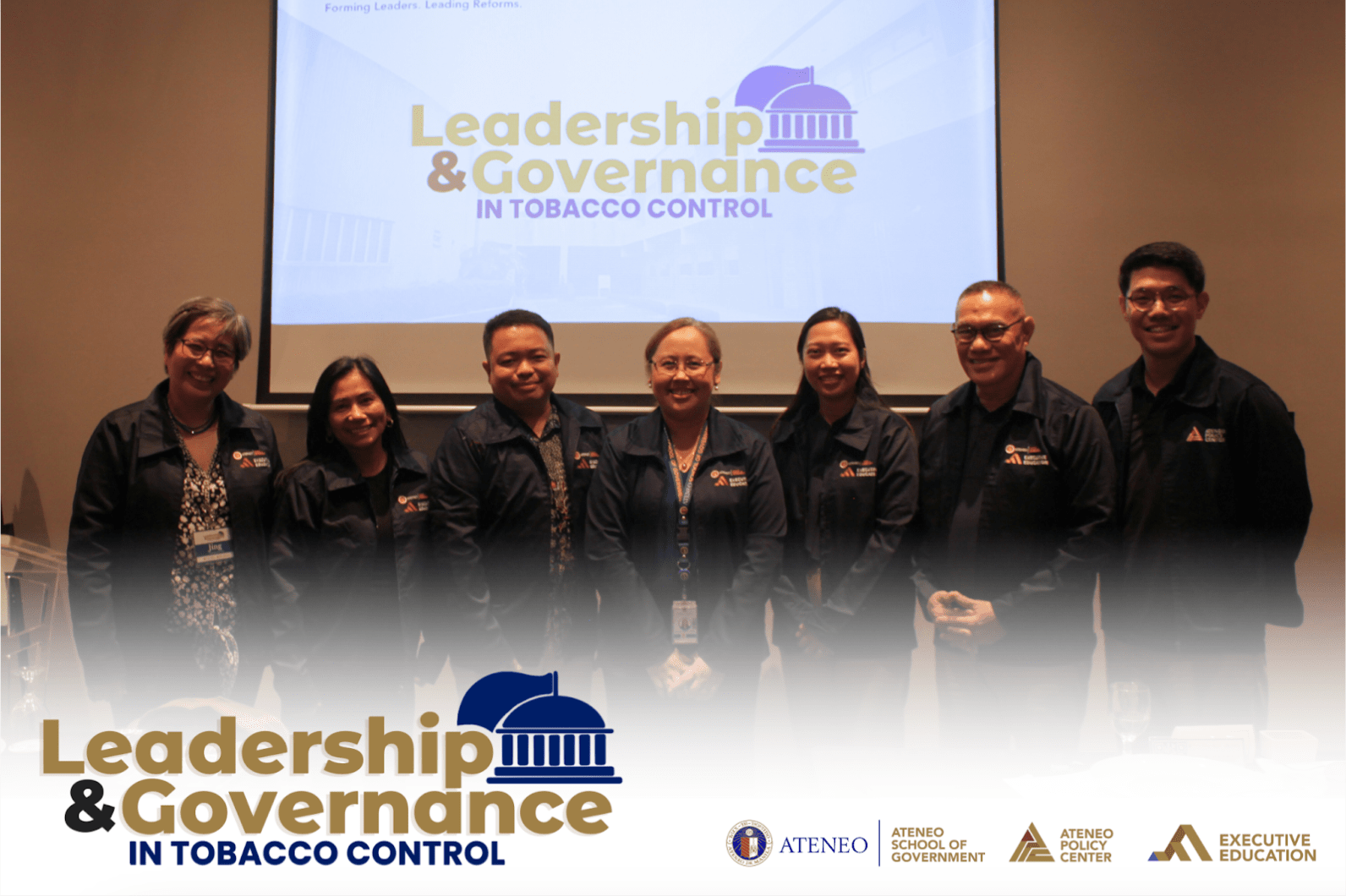 Ateneo School of Government Launches Pioneer Cohort of the Leadership and Governance in Tobacco Control (LGTC) Executive Course