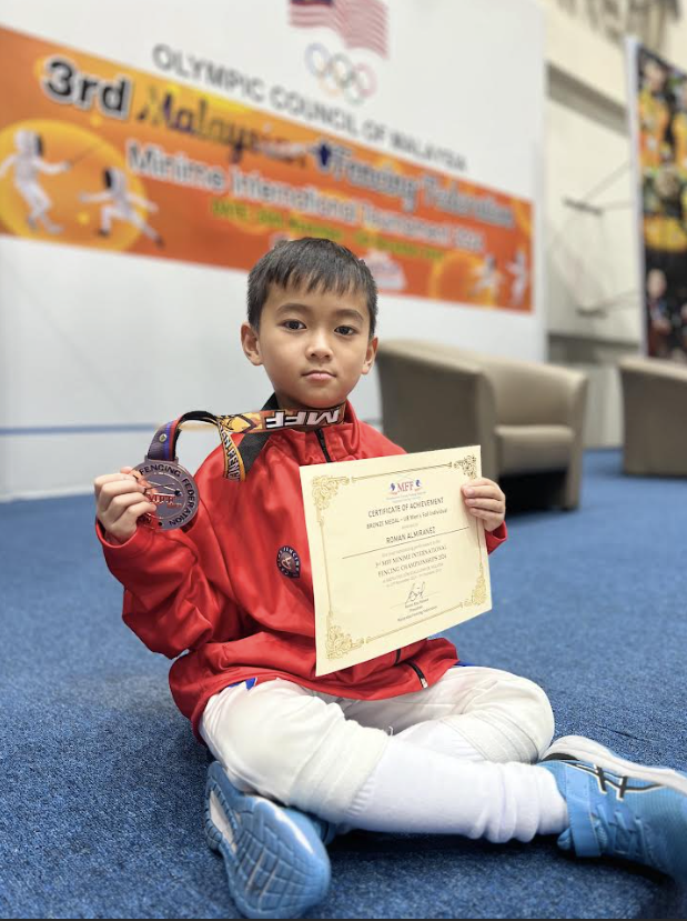 Roman Almiranez won 3 bronzes in Malaysia despite being sick days before the competition. 