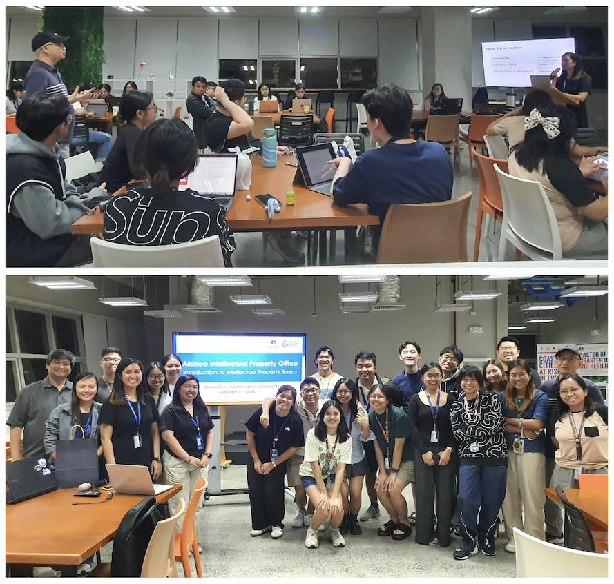 Group photo of AIPO and Ateneo Students