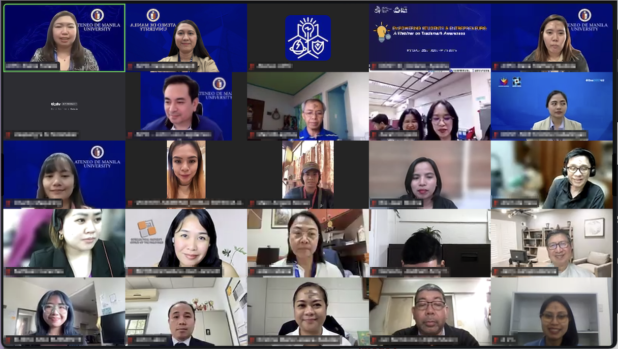 Image: Group photo of the attendees. Around 140 participants joined us for an engaging session on trademark awareness, equipping themselves with valuable insights on IP protection.