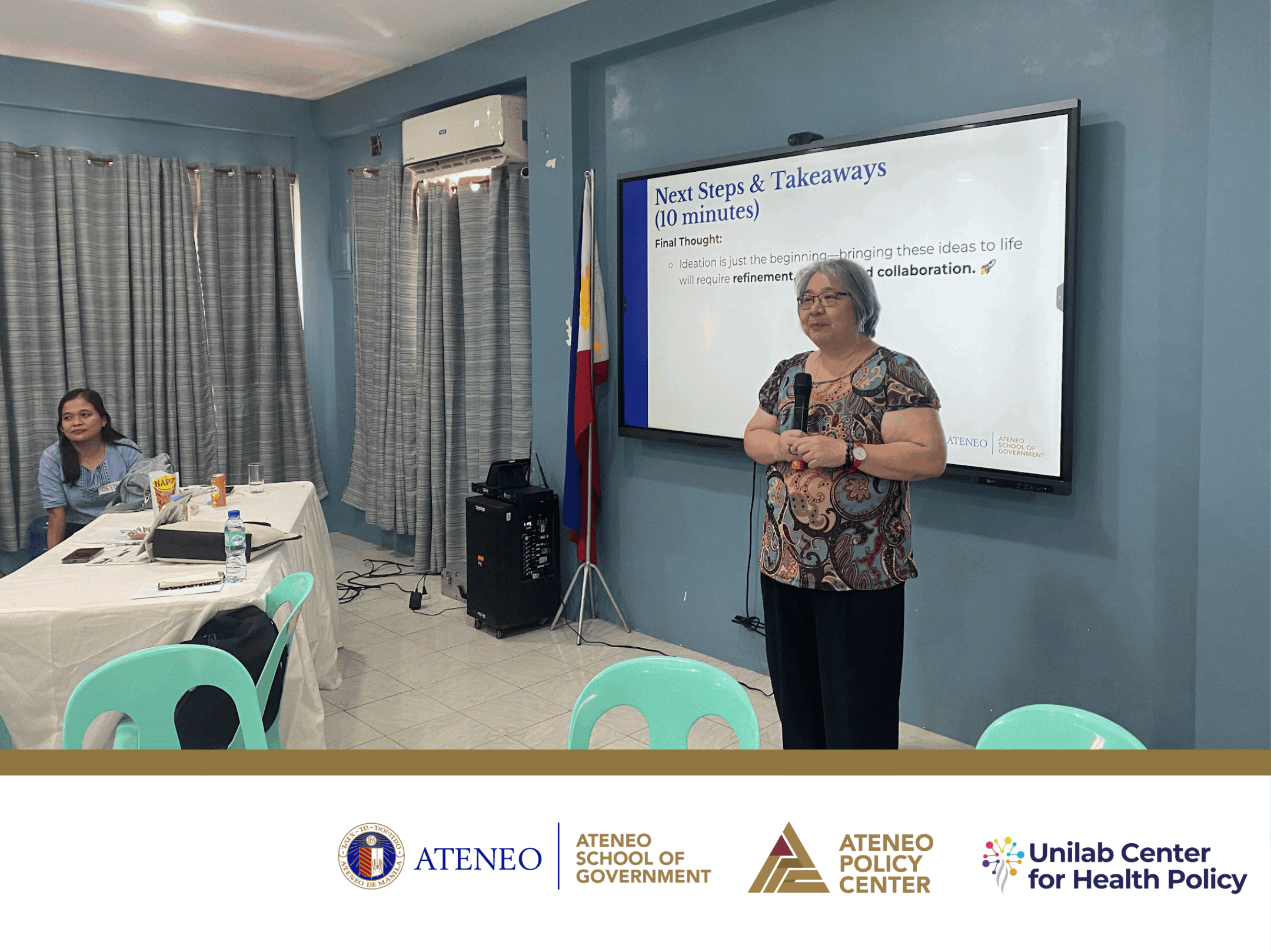 Ateneo Policy Center conducts design thinking workshop for local health spending project in Odiongan, Romblon