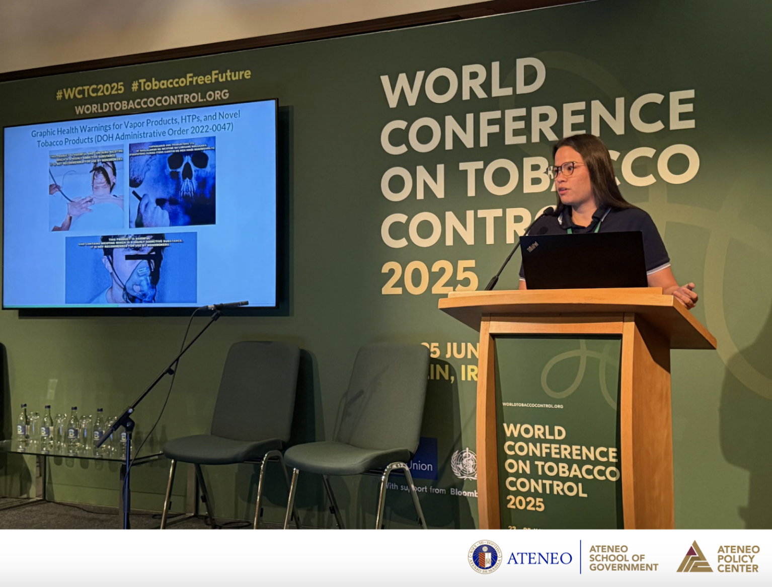 The Tobacco Control and Governance Team Presents Papers in the World Conference on Tobacco Control 2025 in Dublin, Ireland
