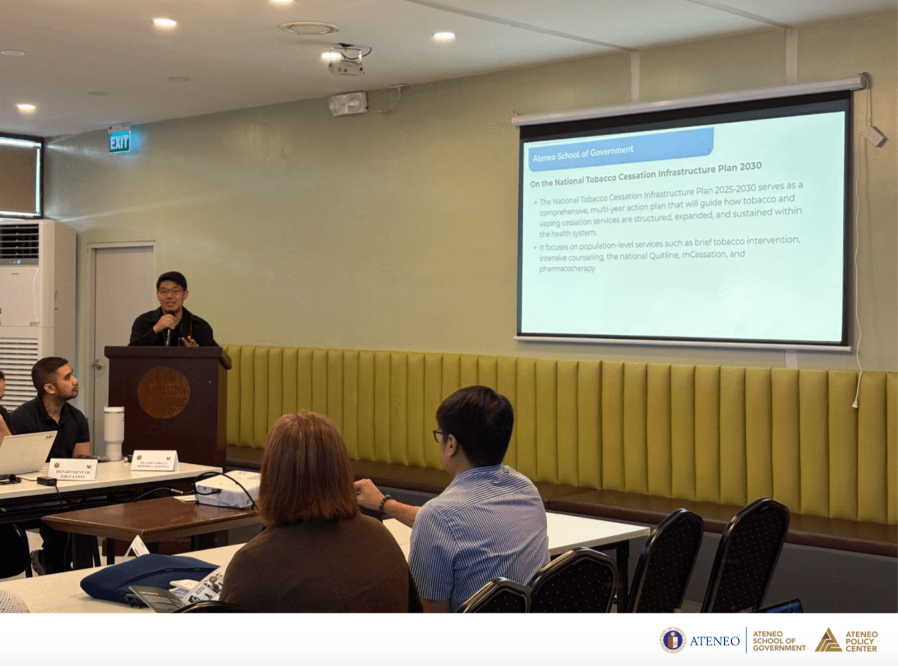 ASOG Shares Expertise at 3rd Quarter DOH NTWG on Tobacco Prevention and Control