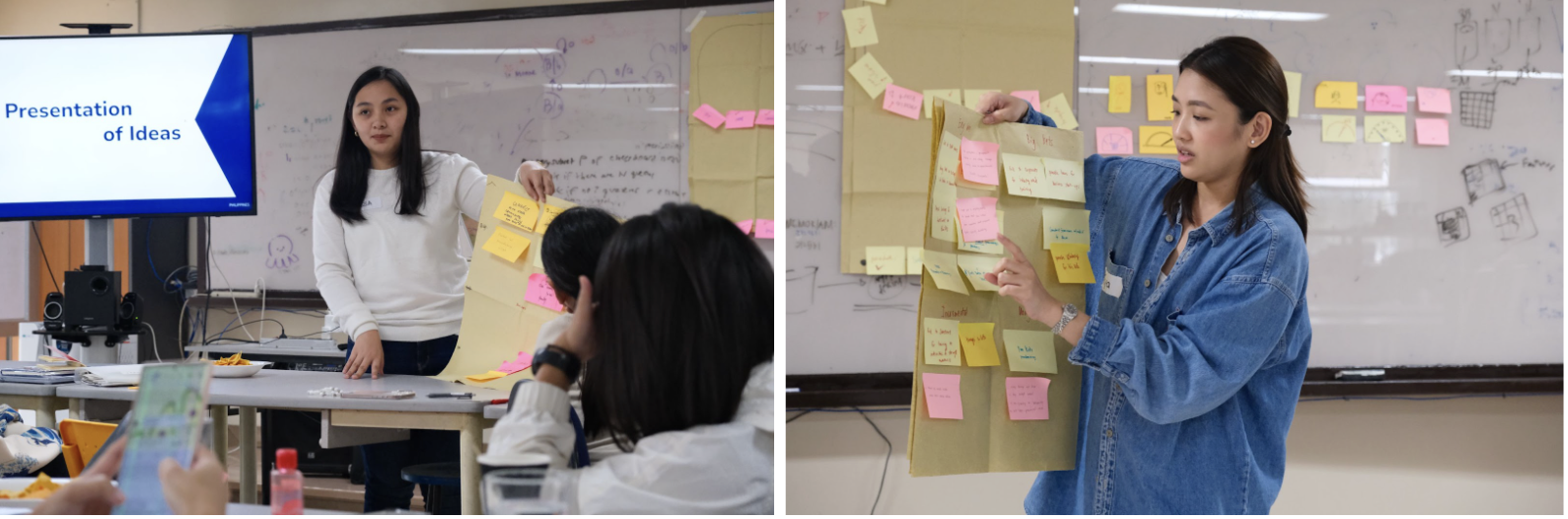 Presentation of ideas