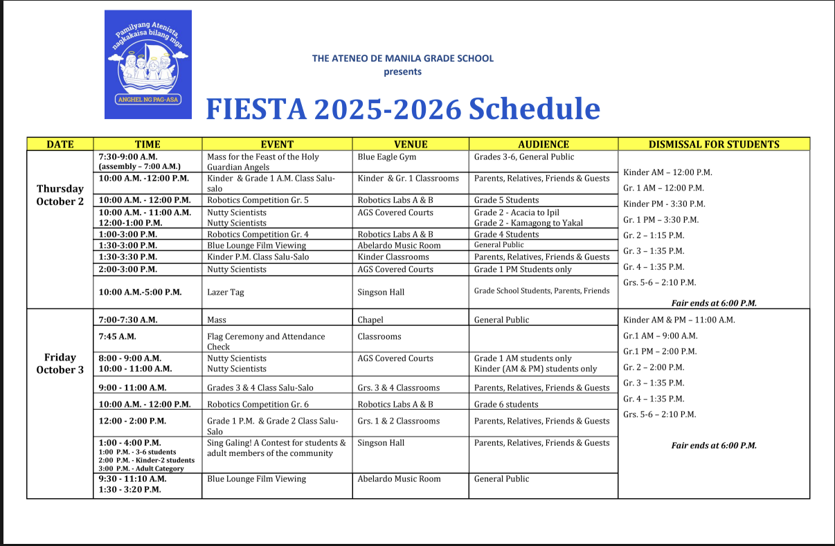 holy guardian angels fair 1