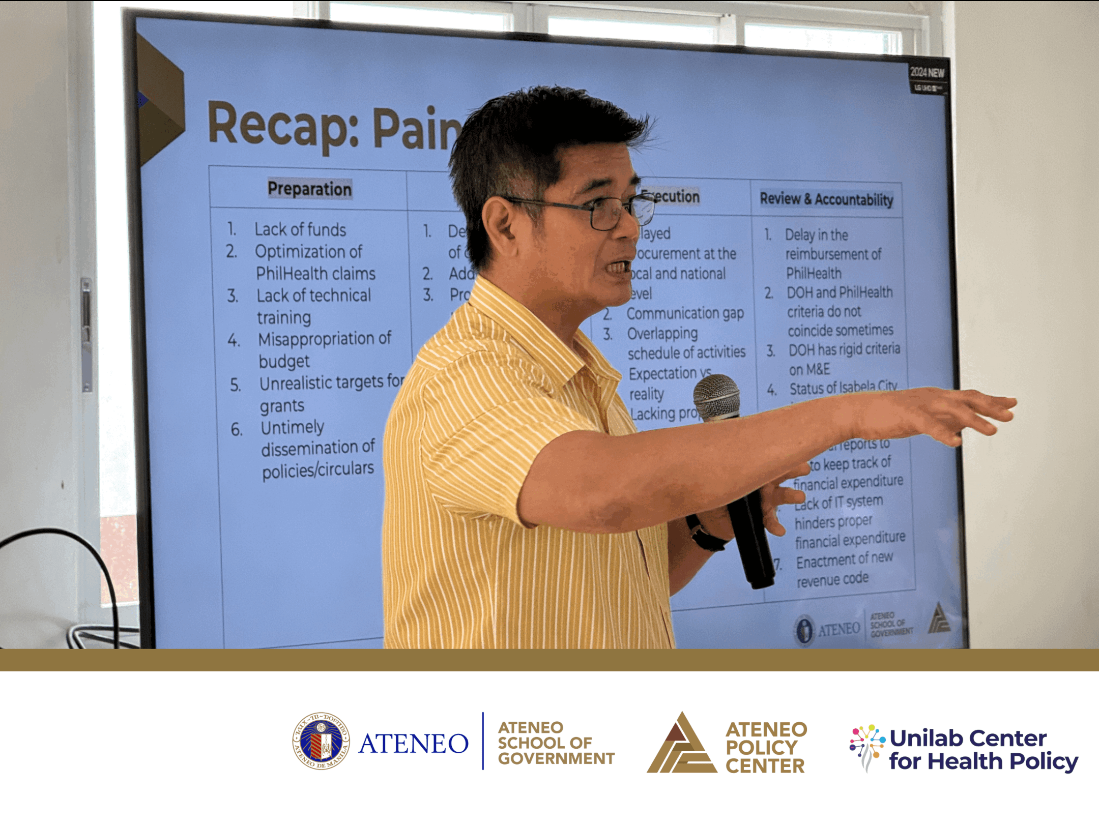 Ateneo Policy Center and Isabela City chart collaborative pathways for sustainable health financing