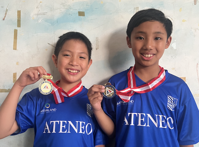 Doubles champs Karl Guanio & Philo Go