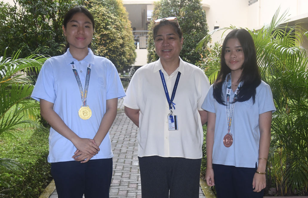 Jam Vejerano, ASHS Principal Sansan Borja, Eliza Lorenzo