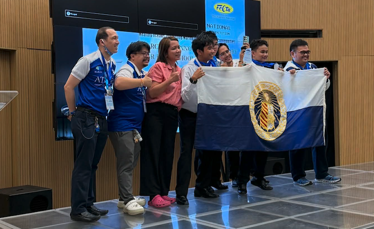 From left: Joel Falgui, LAvi Subang, Ruby Ann Javier (parent), Gelo Javier, Klaus Mondejar, Dale Ibay (parent), Daylight Ibay, Jason Arias