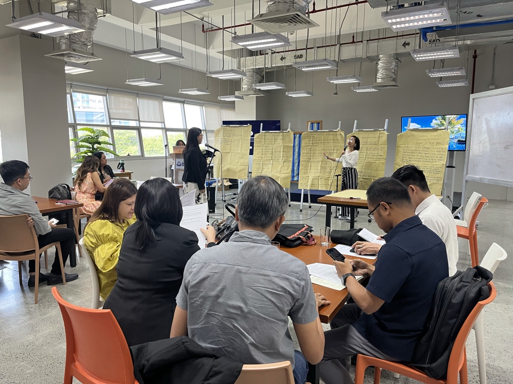 Sharing at the plenary