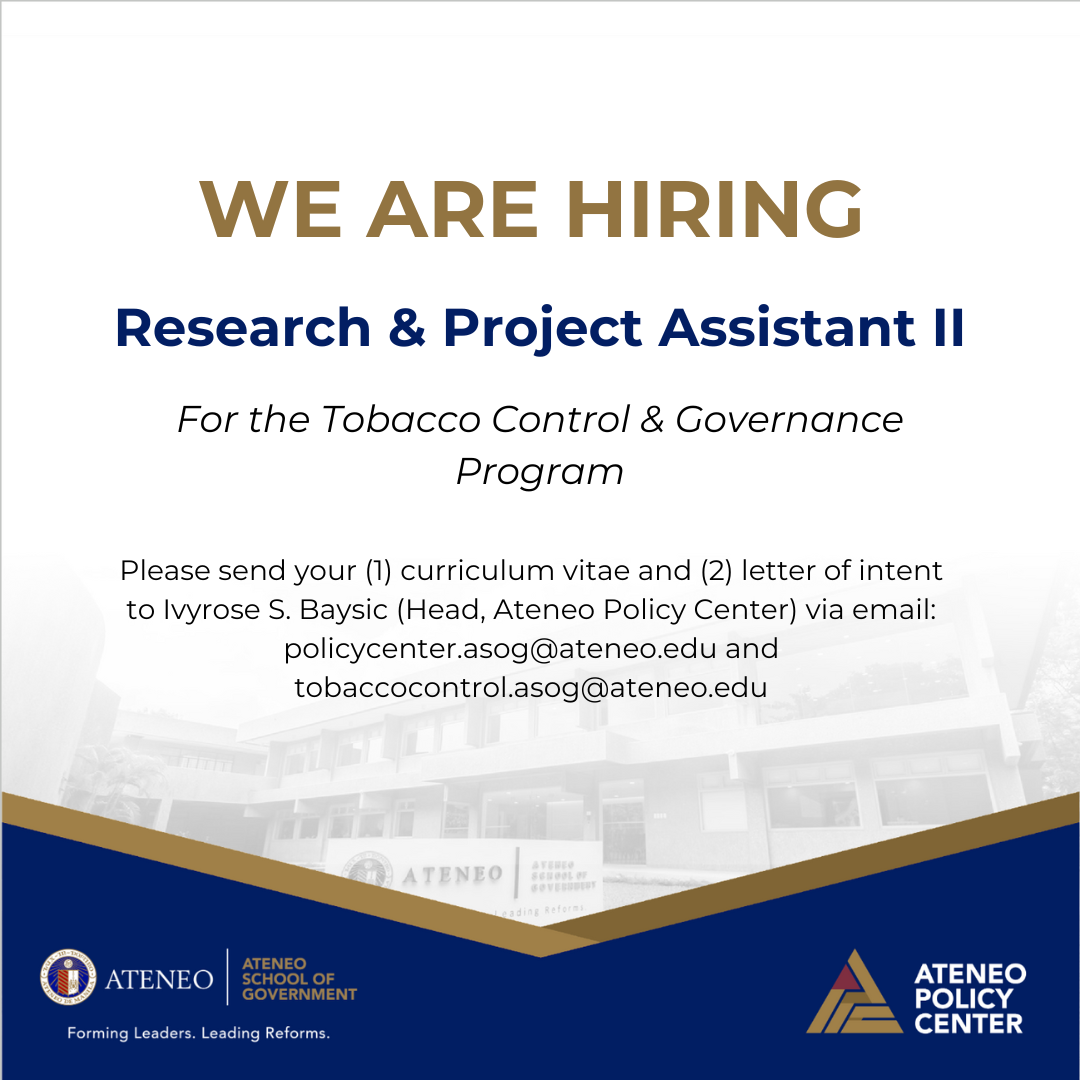 Call for Applications  Research and Project Assistant II
