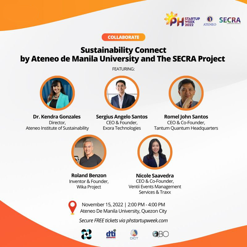 Sustainability Connect, co-hosted by Strengthening University-Enterprise Collaboration for Resilient Communities in Asia (SECRA)
