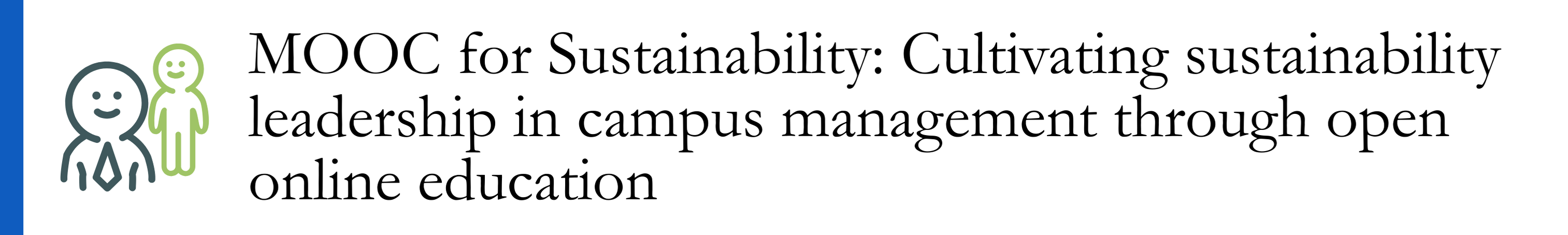 Posio & Delocado 2025 - MOOC for Sustainability: Cultivating sustainability leadership in campus management through open online education