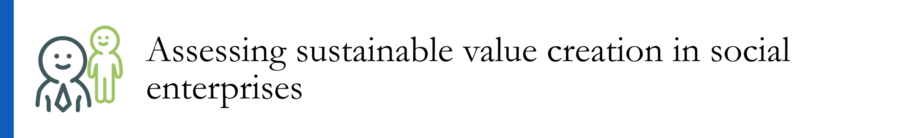 Go et al 2022 - Assessing sustainable value creation in social enterprises