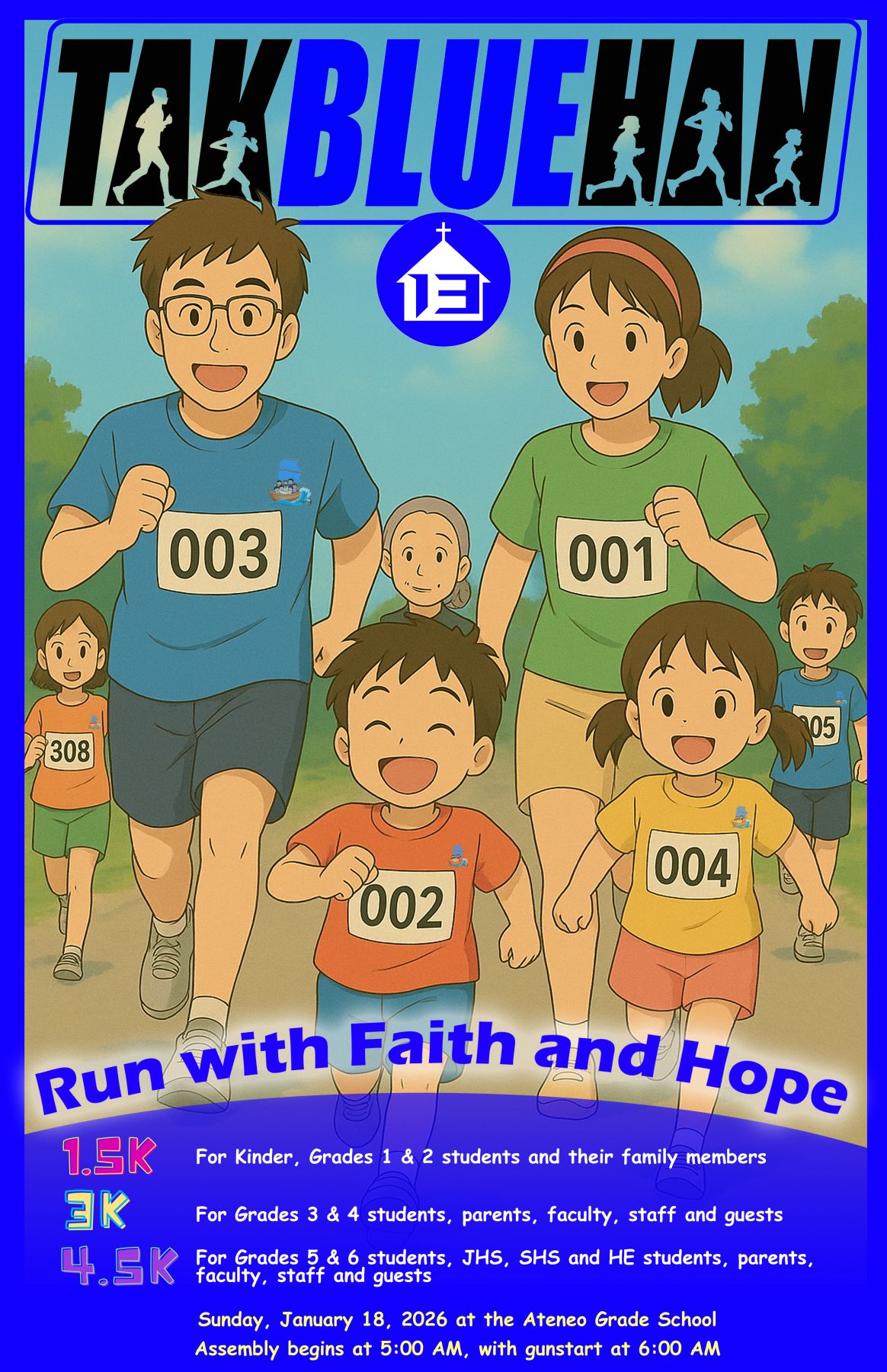 TakBLUEhan 13 poster by Sean Alli 