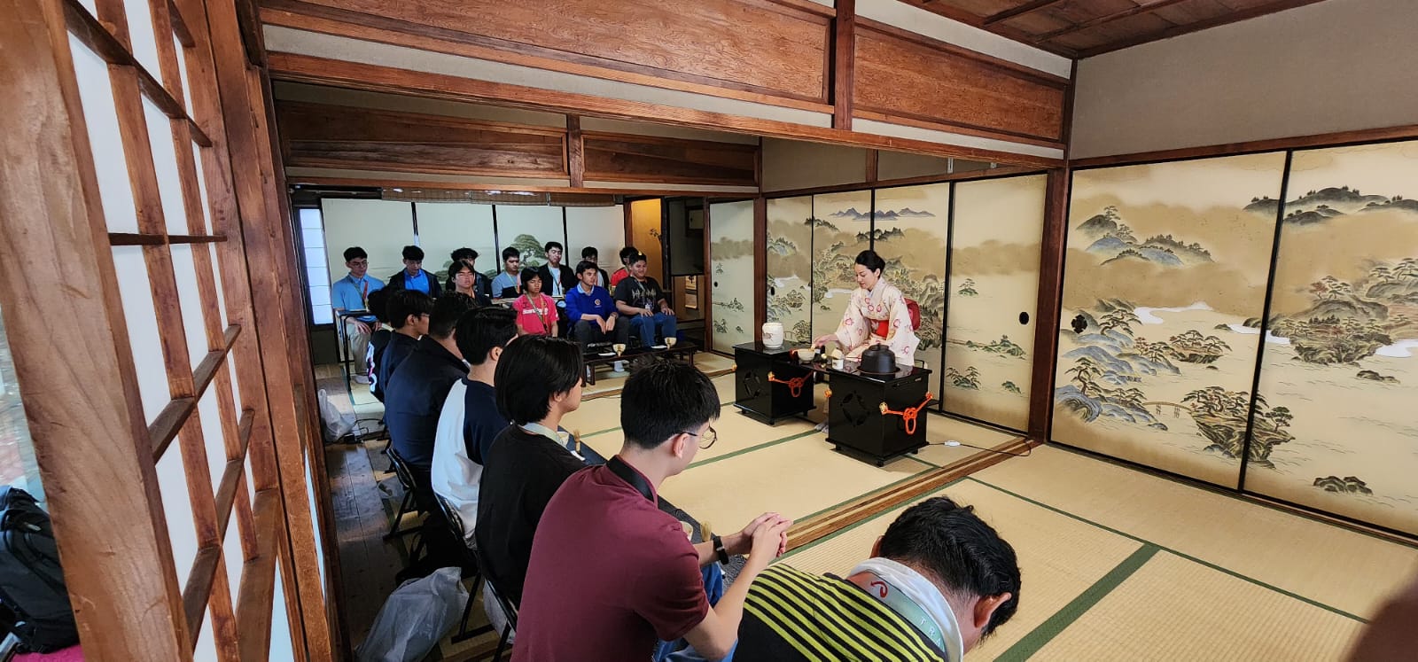 Traditional tea ceremony 