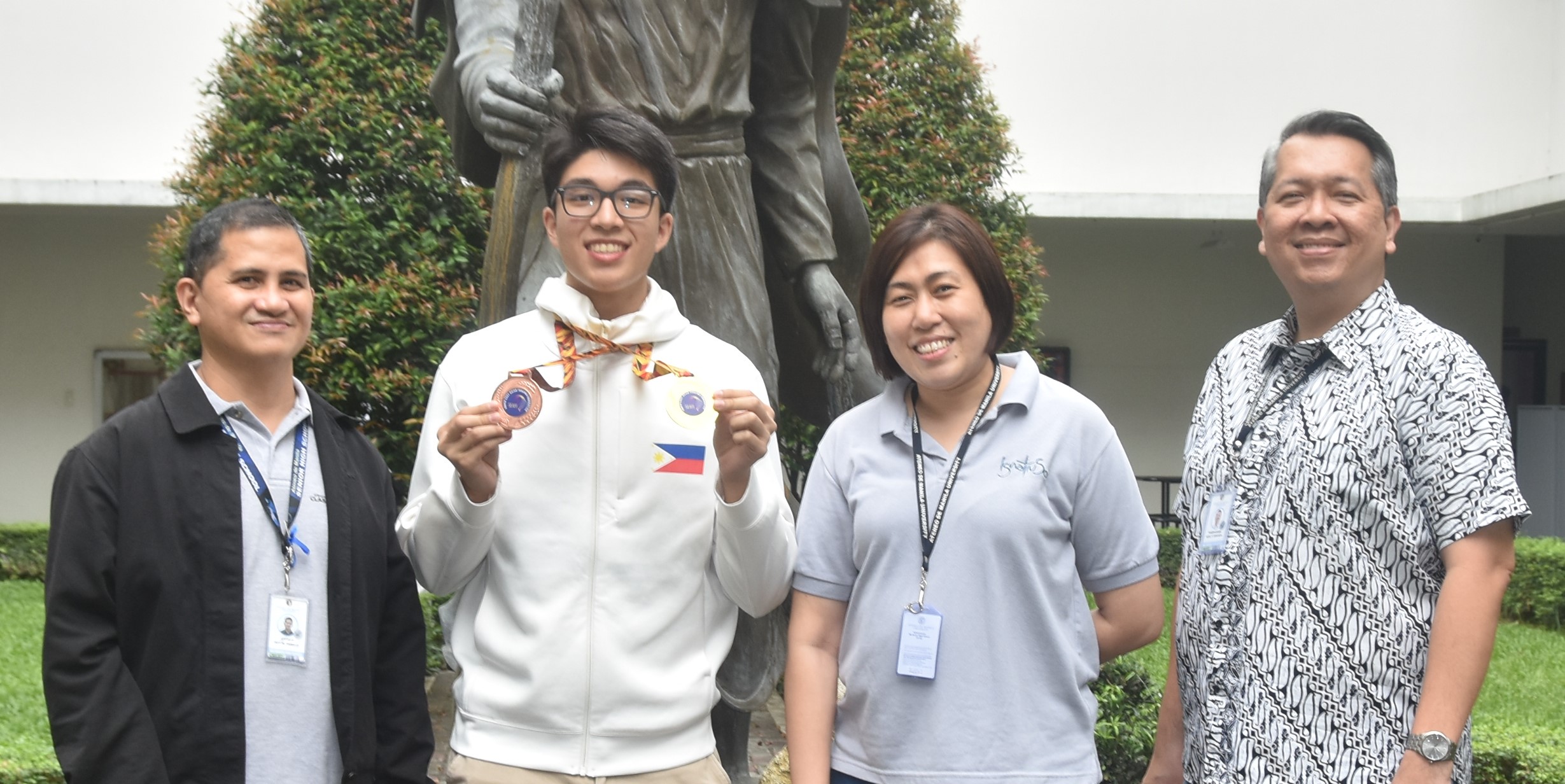 (L-R) Javy Fabello, Toby Cabrera, Jen Concepcion, Noel Miranda 