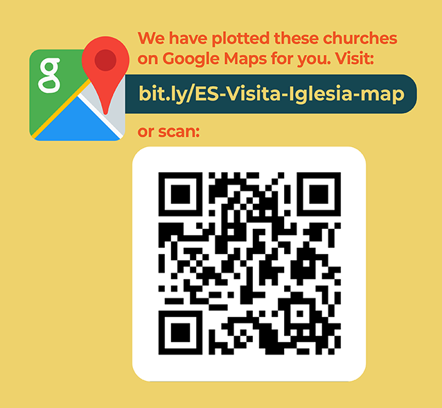 QR code for the Google Map of the Manila churches