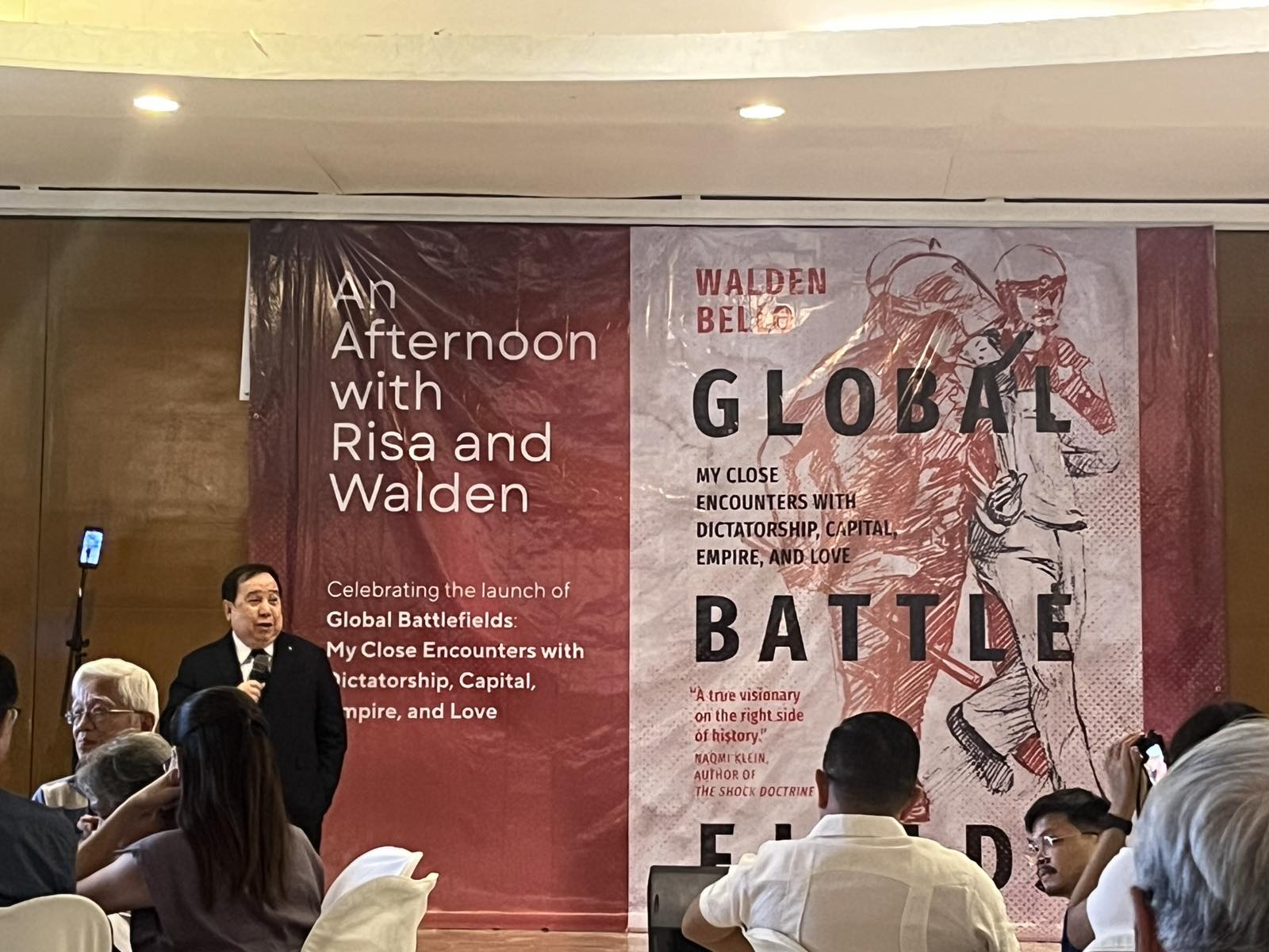  Former Senator Richard Gordon (and his former classmate) reminisce about their time at Ateneo High School.