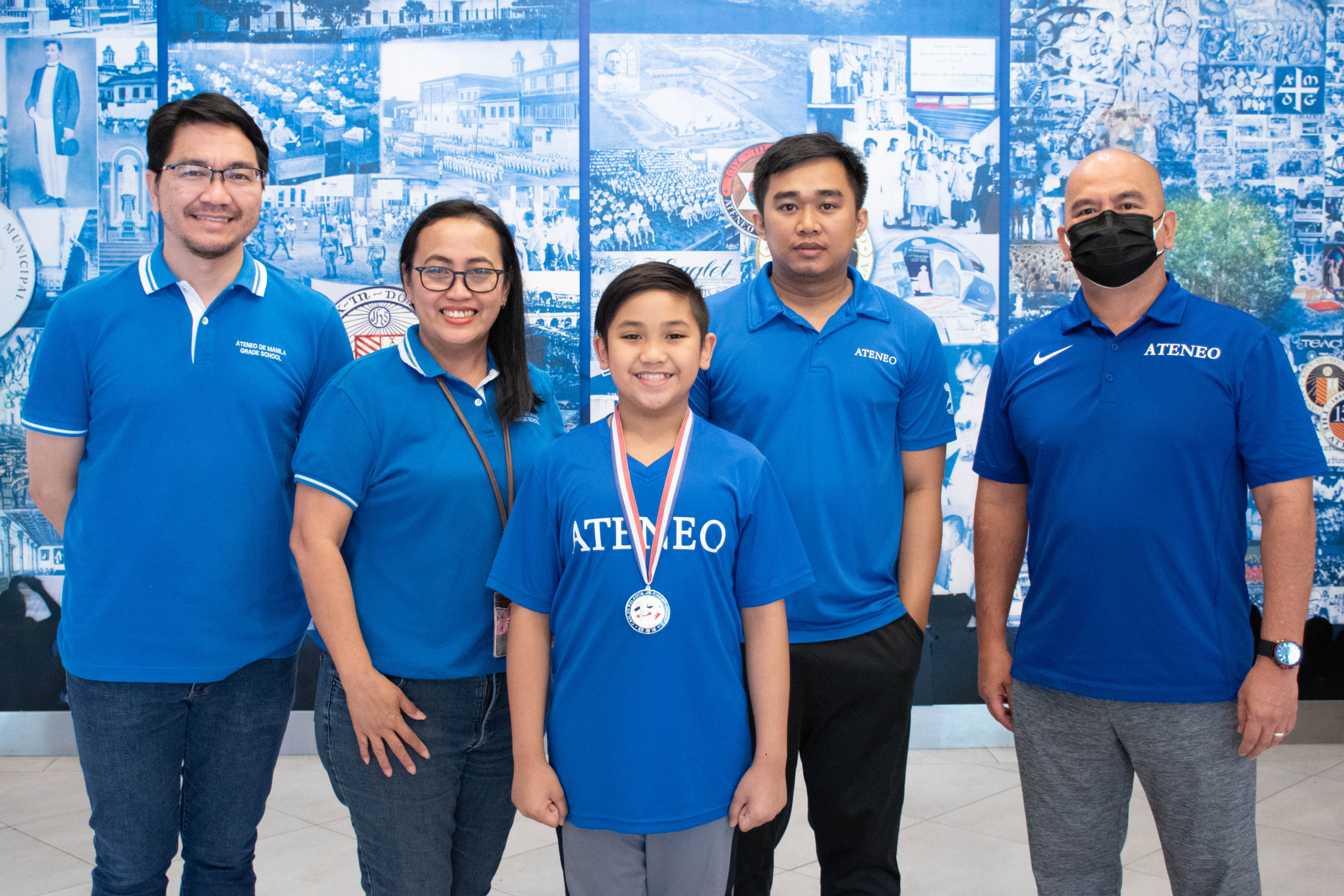 (L-R) Jervy Robles, Virgie Esteves, Cross Acal, Joey Paja, Sieg Villanueva  