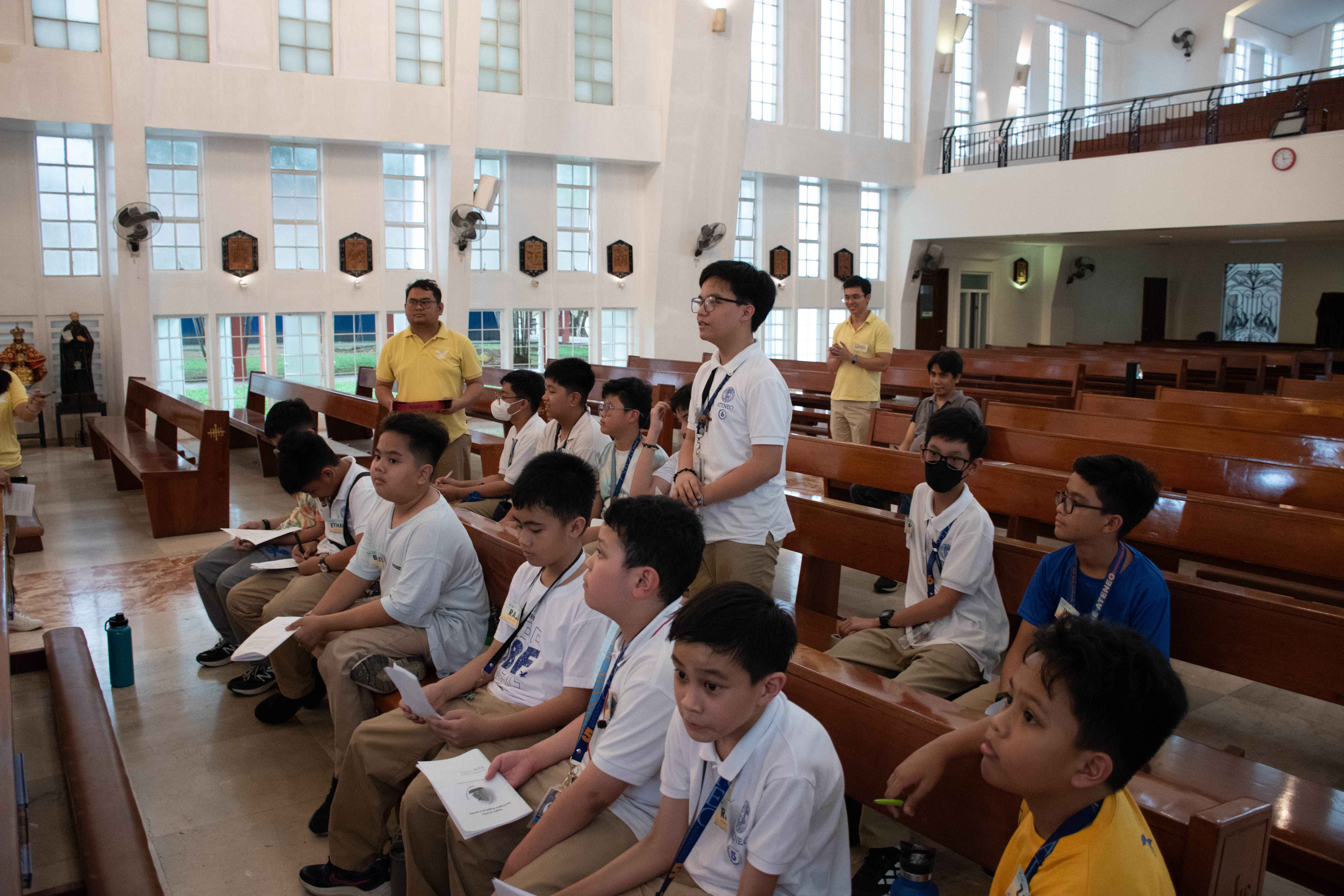 At the AJHS St Stanislaus Kostka Chapel 