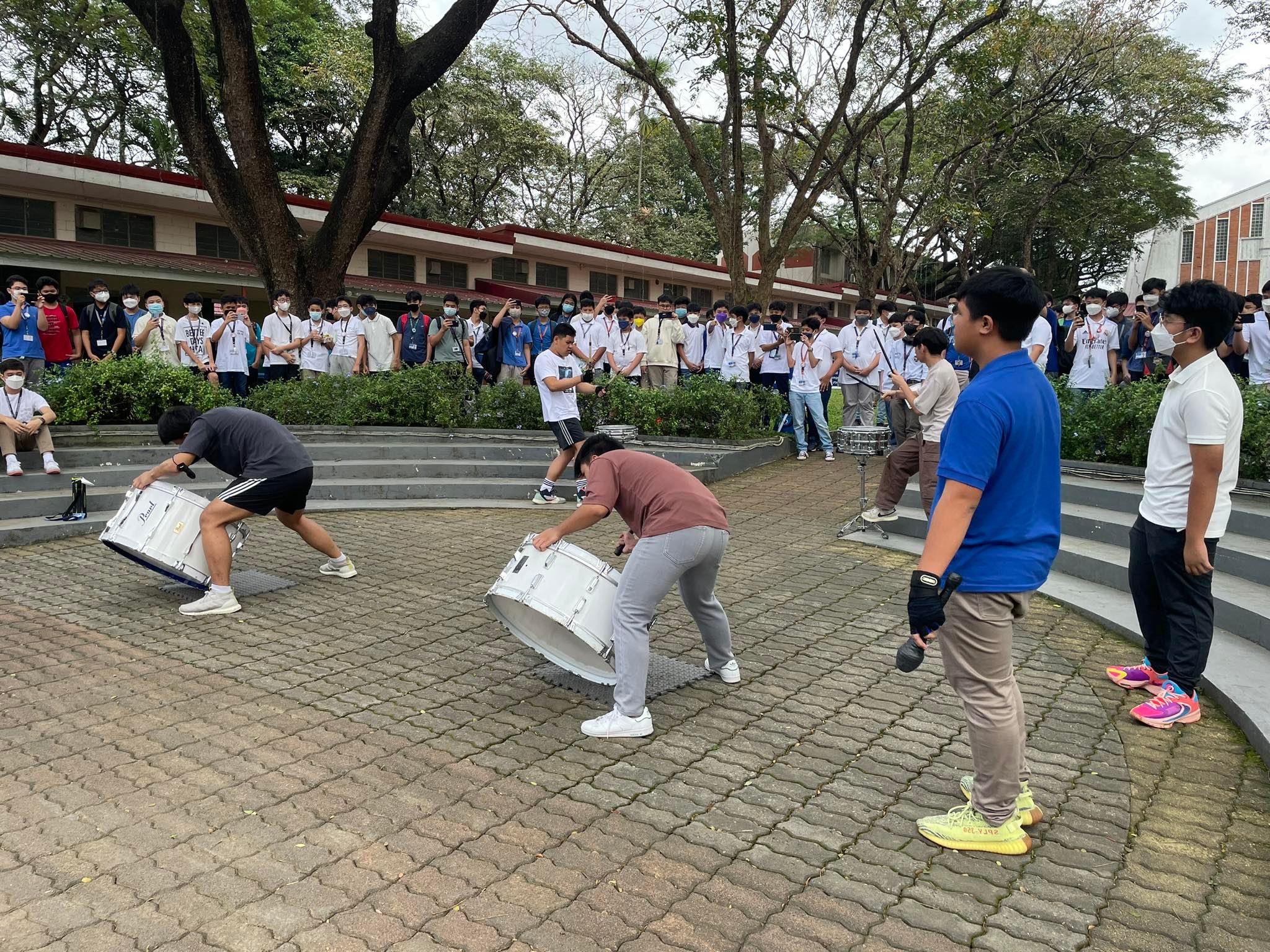 The AHS Blue Babble Band 