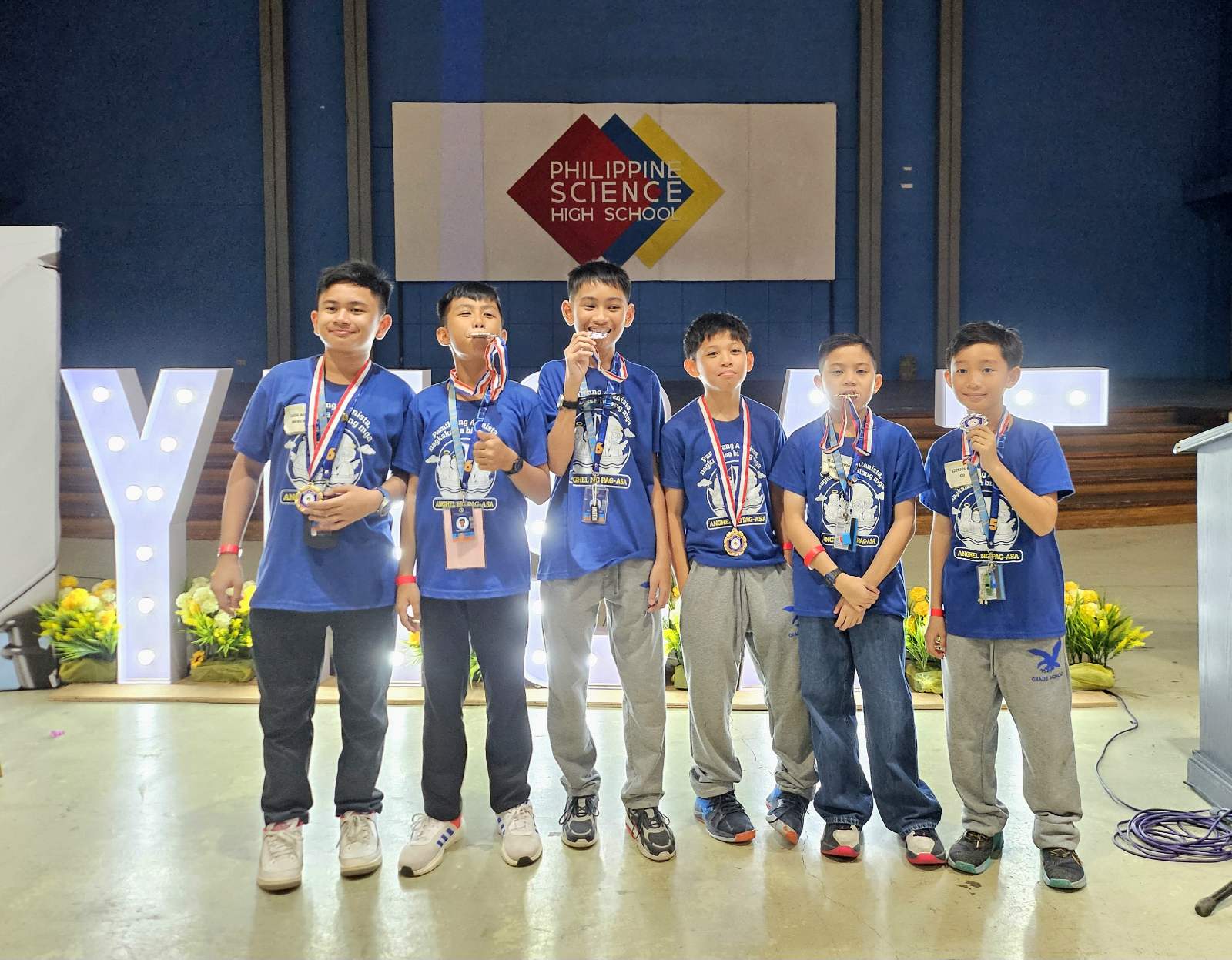 Aghamazing gold and silver medalists from AGS