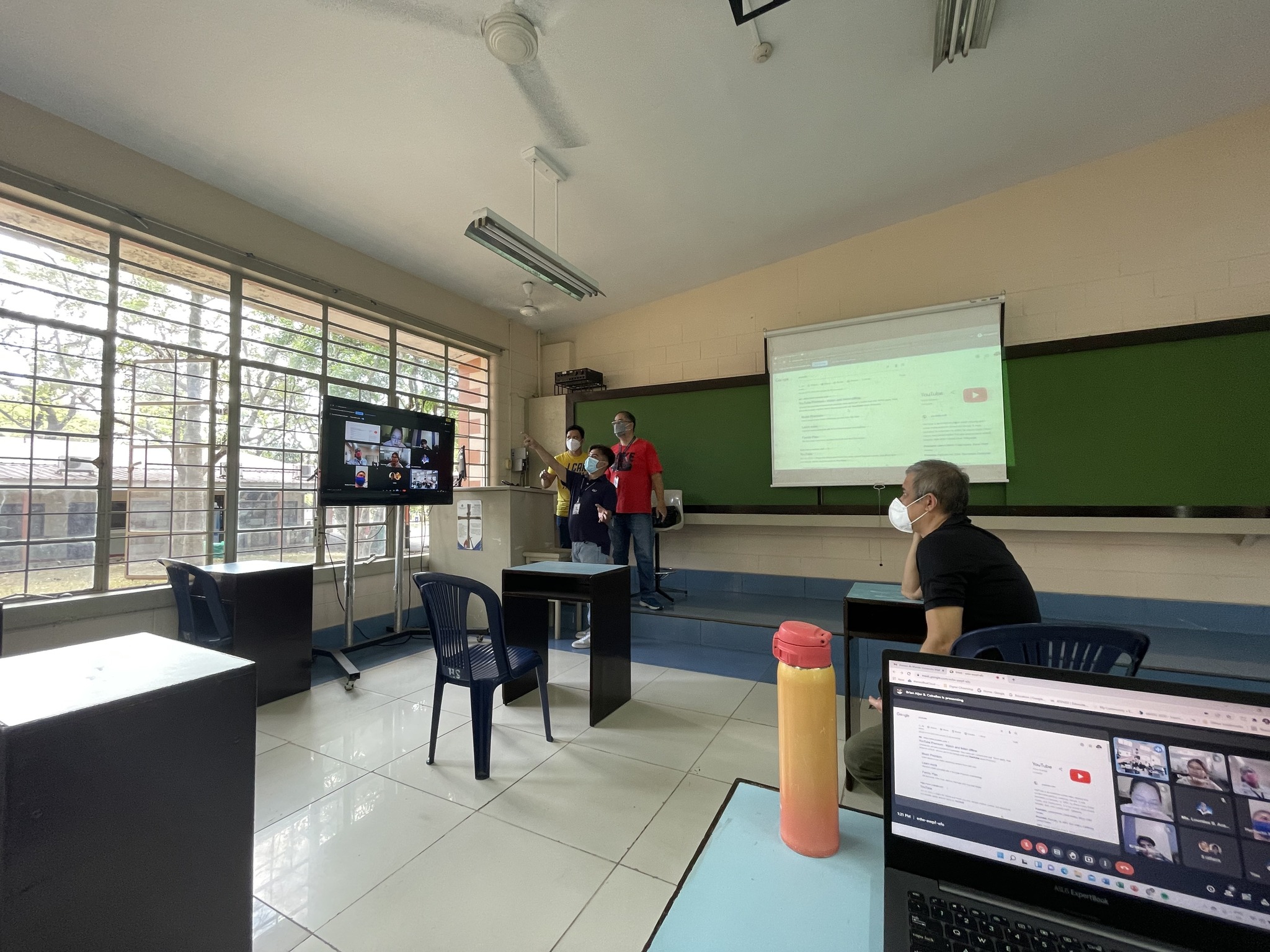 Preparing a classroom for a flexible learning modality