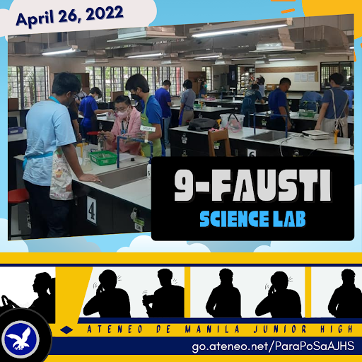 An experiment at the Chemistry laboratory    