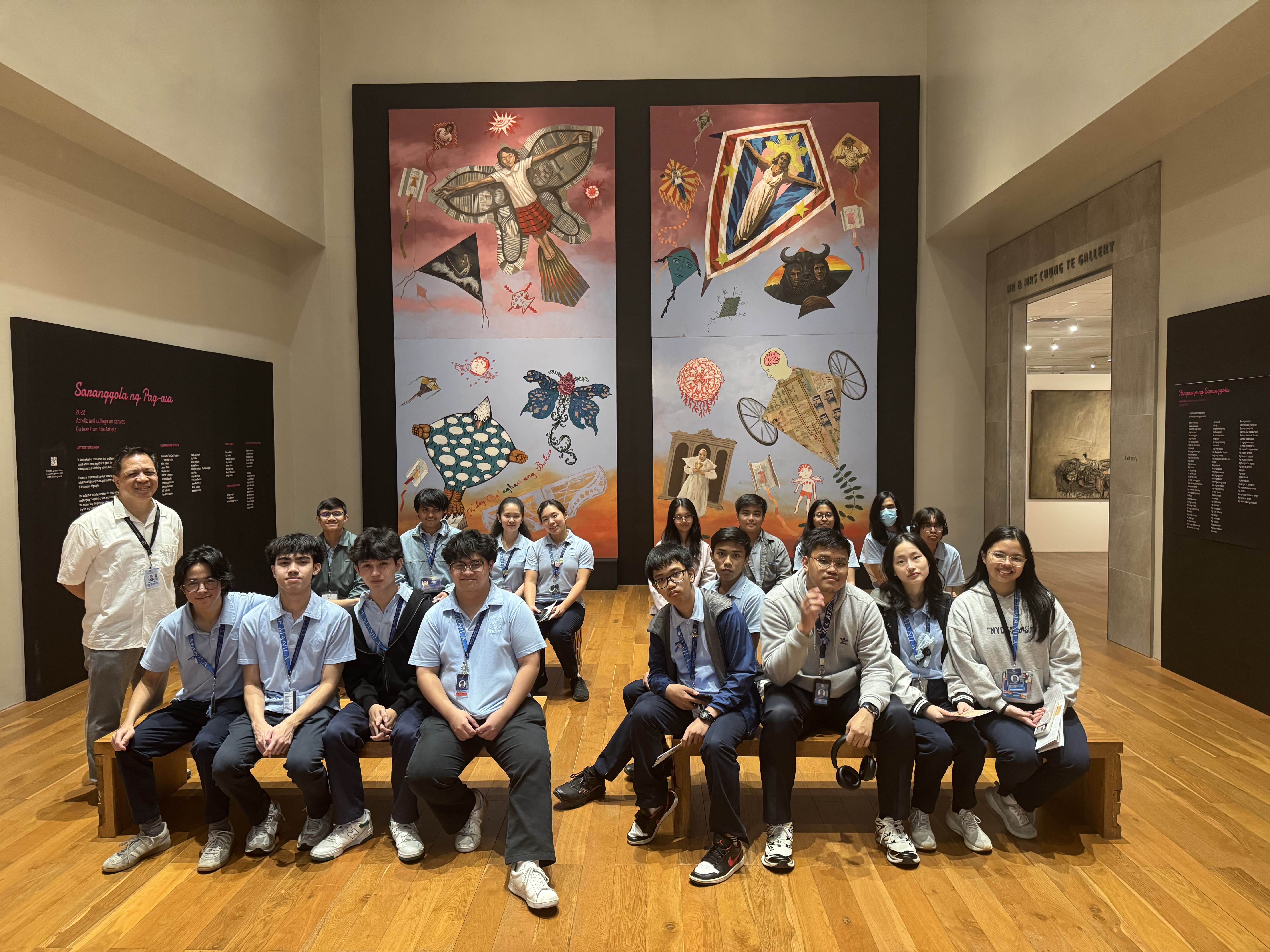 At Ateneo Art Gallery 