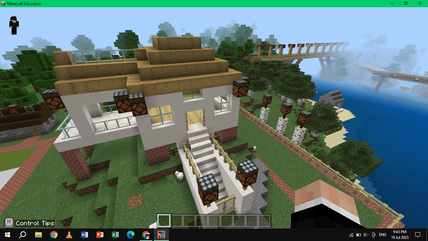 Brine Ayun's Minecraft house 