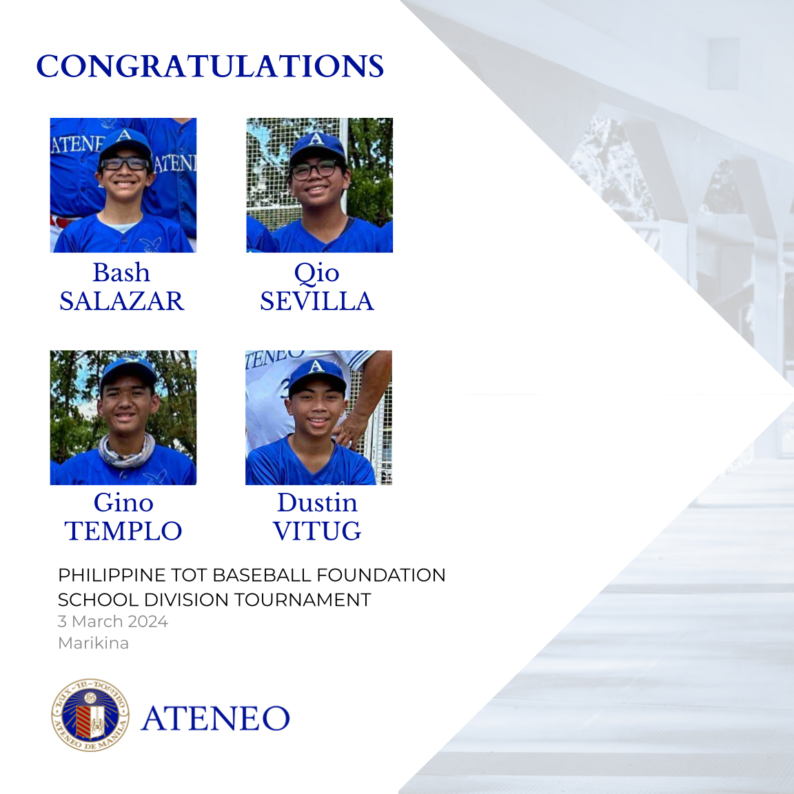 Ateneo Pony Slide 3 