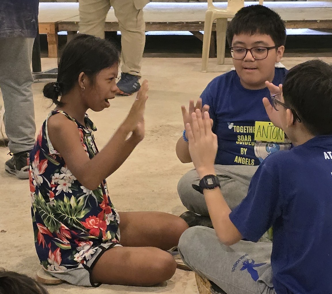 The "L" in BLUE: Laro  