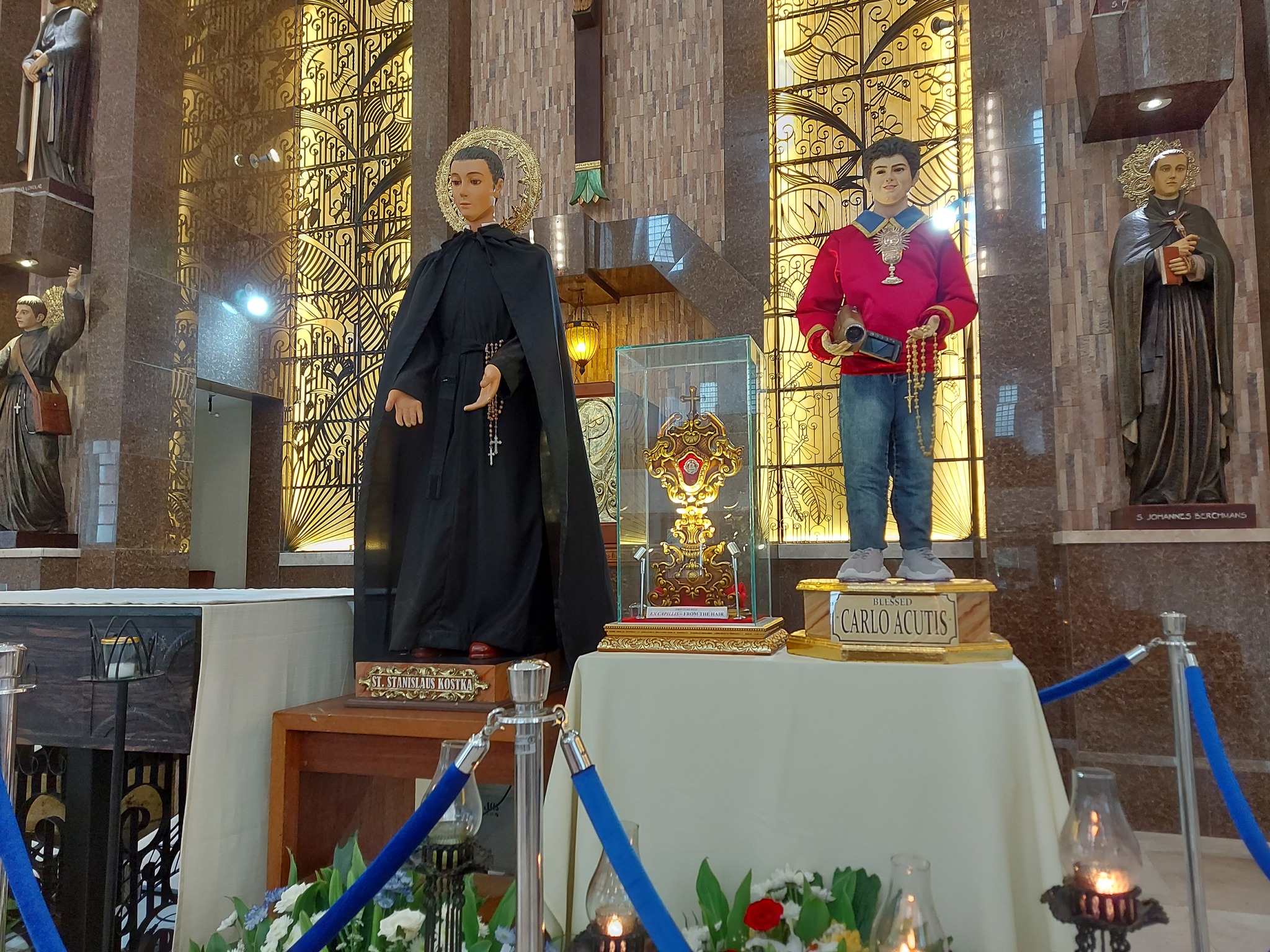 St Stanislaus Kostka and Blessed Carlo Acutis