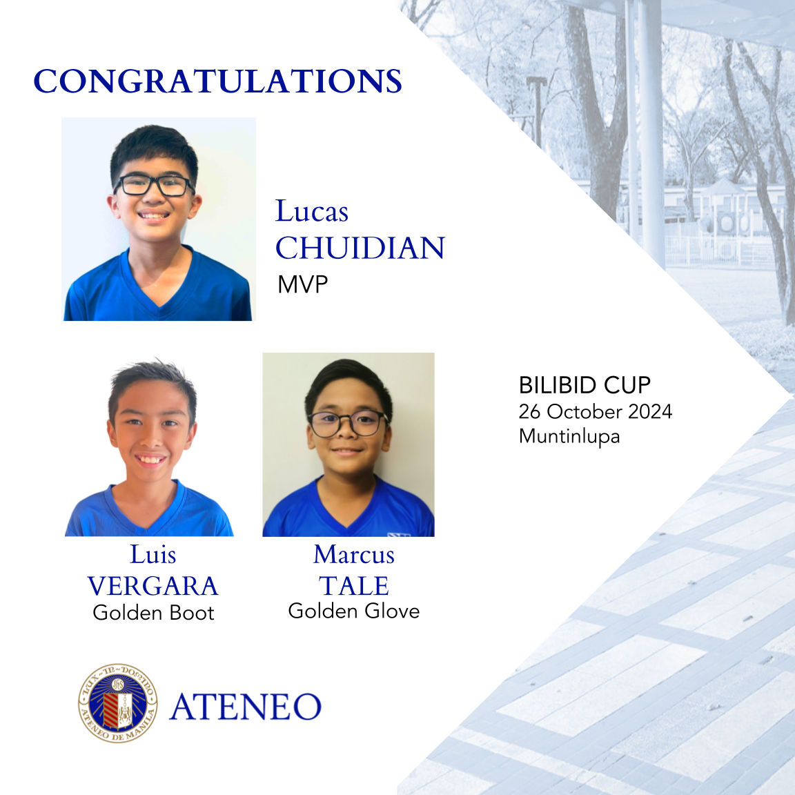 Bilibid Cup individual awardees