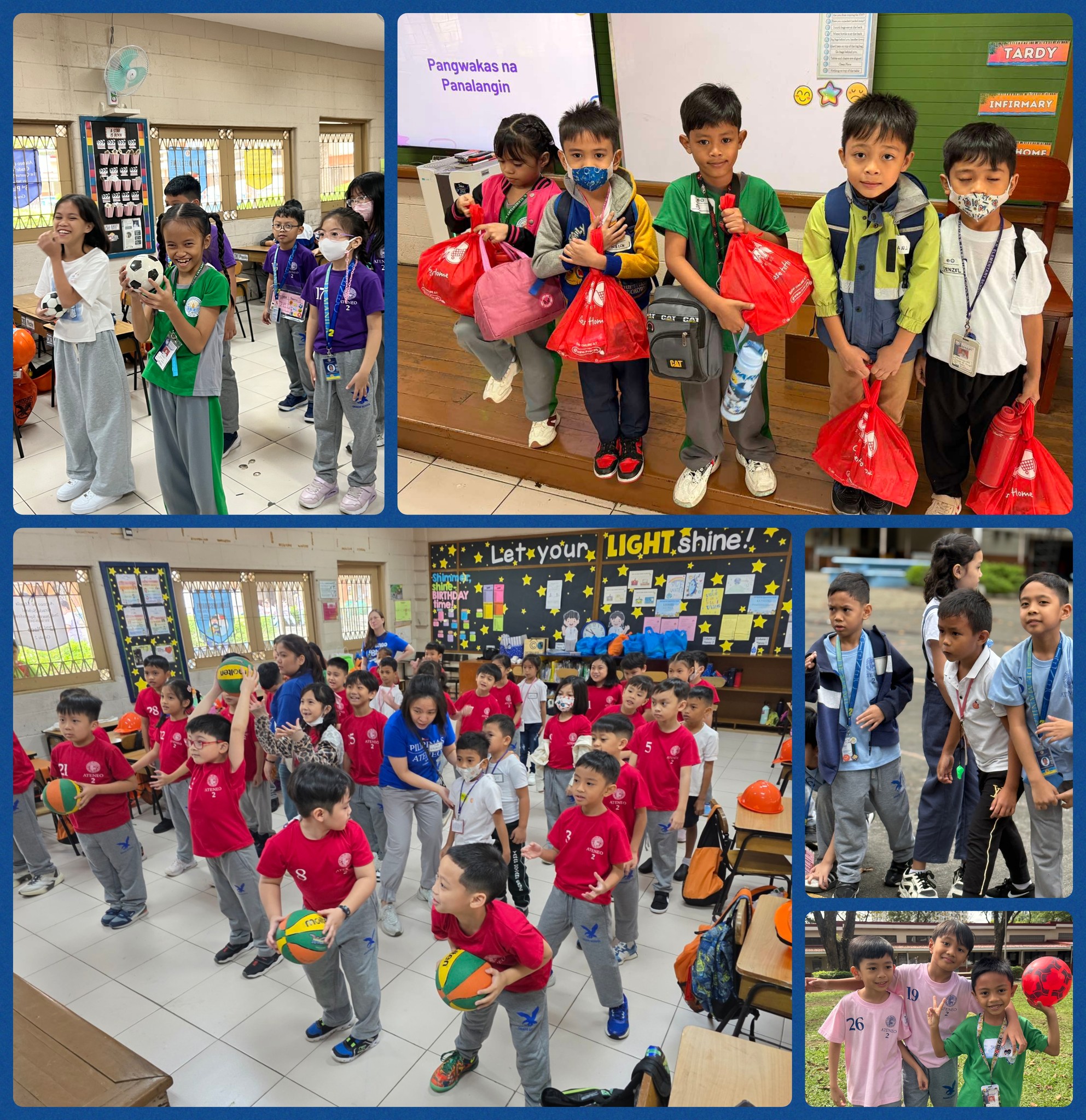 Bright smiles reflecting the joy of friendship, giving and receiving