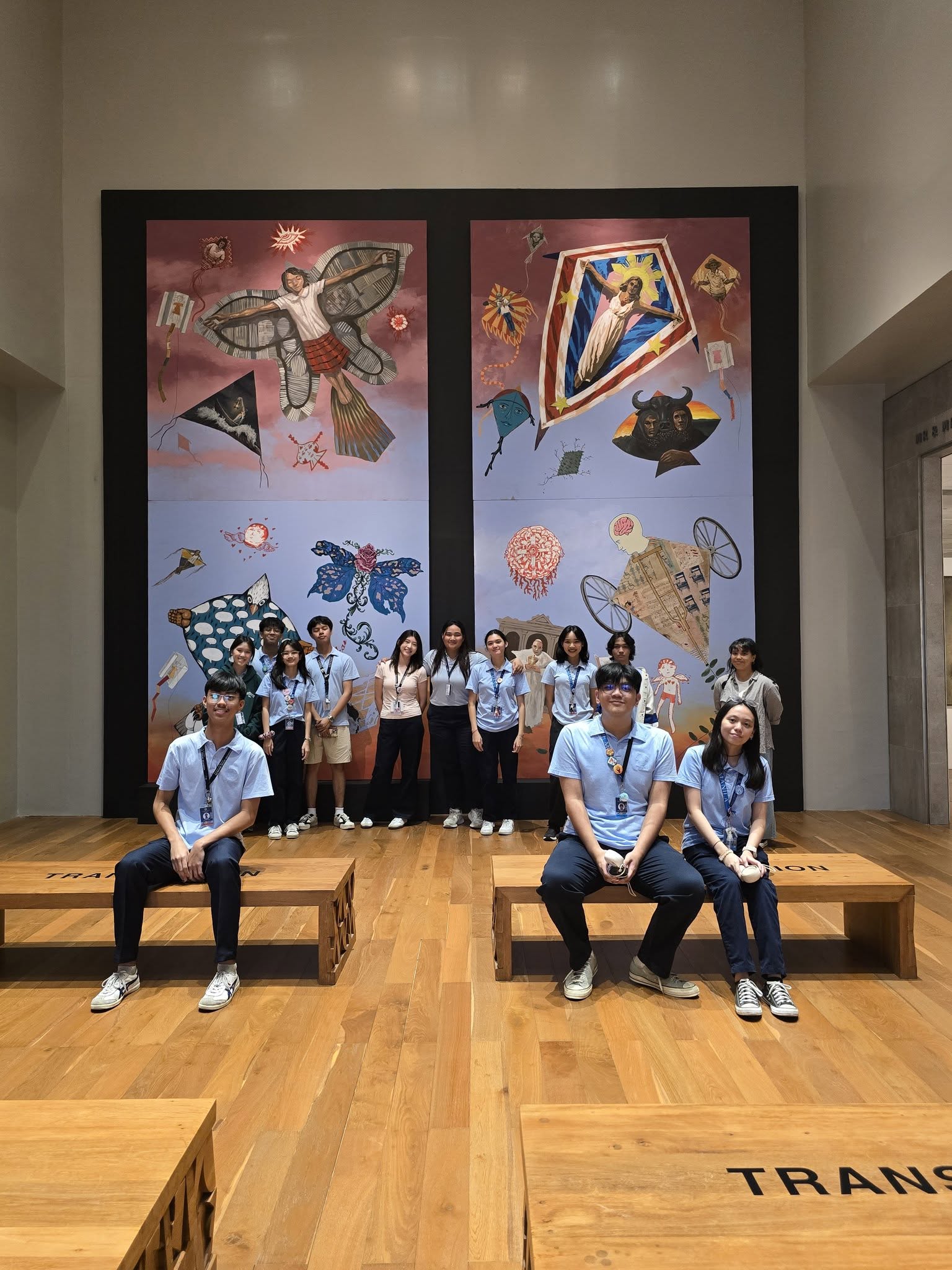 At the Ateneo Art Gallery in Arete  